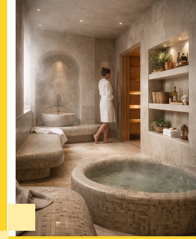 Строительство бани с хамамом в Шумерле от 814725 р. | ЭриданШмр