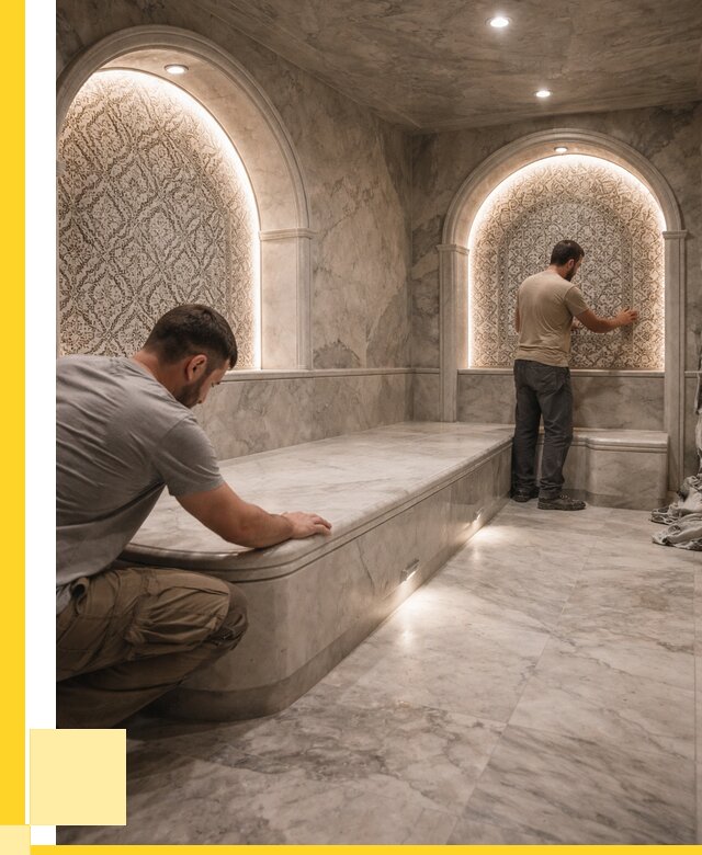 Турецкие бани под ключ в Шумерле от 271575 р. | ЭриданШмр