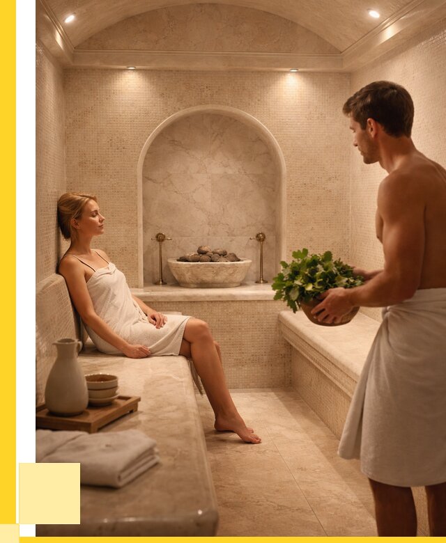 Хамам в доме под ключ в Шумерле от 380205 р. | ЭриданШмр