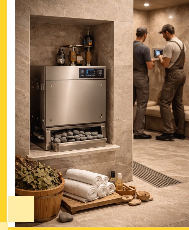 Парогенераторы для хамама в Шумерле от 81473 р. | ЭриданШмр