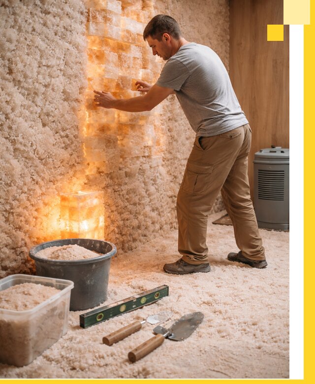 Проектирование и монтаж соляных комнат в Шумерле под ключ