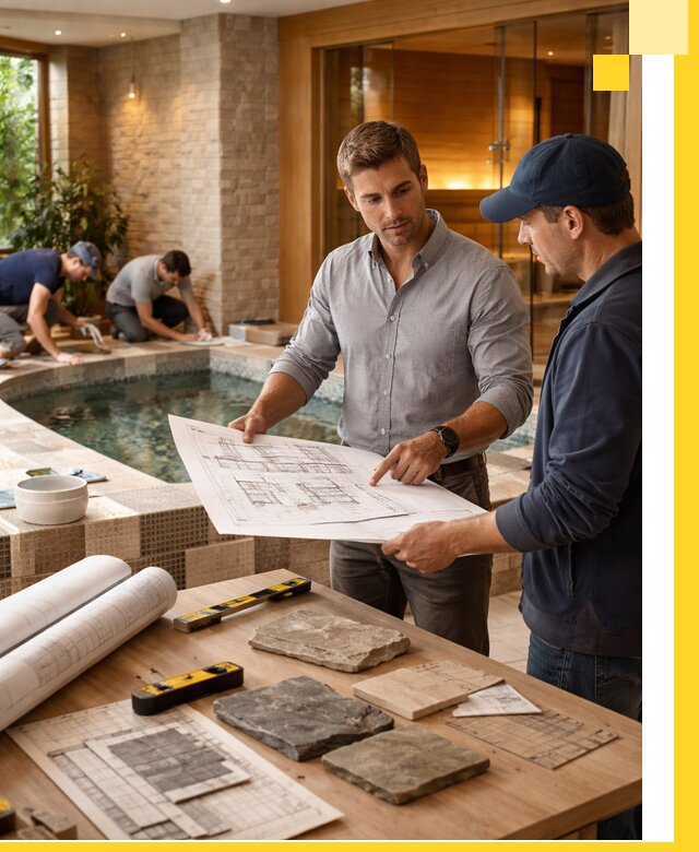 Проектирование SPA зон под ключ в Шумерле с инженерией